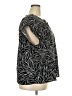 Sunny Leigh Black Short Sleeve Blouse Size 2X - photo 4