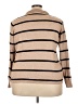 Bobeau Stripes Tan Pullover Sweater Size 3X - photo 2