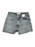Topshop Blue Denim Shorts Size 6 - photo 1