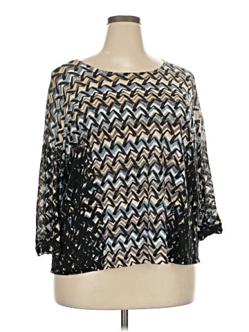 Zozo 3/4 Sleeve Blouse (view 1)