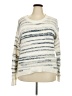 CALVIN KLEIN JEANS Stripes White Pullover Sweater Size XXL - photo 1
