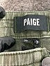 Paige Green Cargo Pants Size 25 waist - photo 7