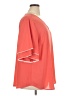 NY Collection 100% Polyester Orange Short Sleeve Blouse Size XL - photo 4