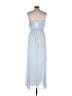 AaKaa 100% Polyester Blue Casual Dress Size L - photo 2