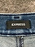Express Solid Blue Jeans Size 8 - photo 7