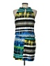 En Focus Studio Graphic Blue Cocktail Dress Size 12 (petite) - photo 2