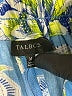 Talbots 100% Rayon Floral Blue Shorts Size M - photo 3