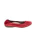 ABEO 100% Leather Red Flats Size 7 1/2 (narrow) - photo 1
