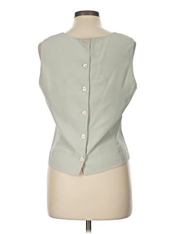 Albert Nipon Sleeveless Blouse (view 2)