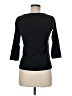 Three Dots 100% Cotton Black 3/4 Sleeve T-Shirt Size M - photo 2