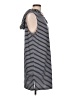 Kim Rogers Stripes Blue Casual Dress Size L - photo 4