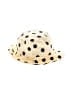 Unbranded 100% Cotton Polka Dots Ivory Hat One size - photo 1