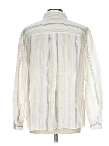Lafayette 148 New York Long Sleeve Button-Down Shirt (view 2)