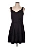 BCBGeneration Solid Black Casual Dress Size 10 - photo 1