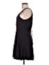 BCBGeneration Solid Black Casual Dress Size 10 - photo 5