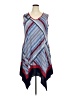 Perseption Concept Graphic Blue Casual Dress Size 2X - photo 1