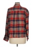 Aerie Plaid Red Long Sleeve Button-Down Shirt Size M - photo 2