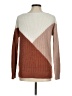 Maurices 100% Acrylic Color Block Brown Pullover Sweater Size M - photo 2