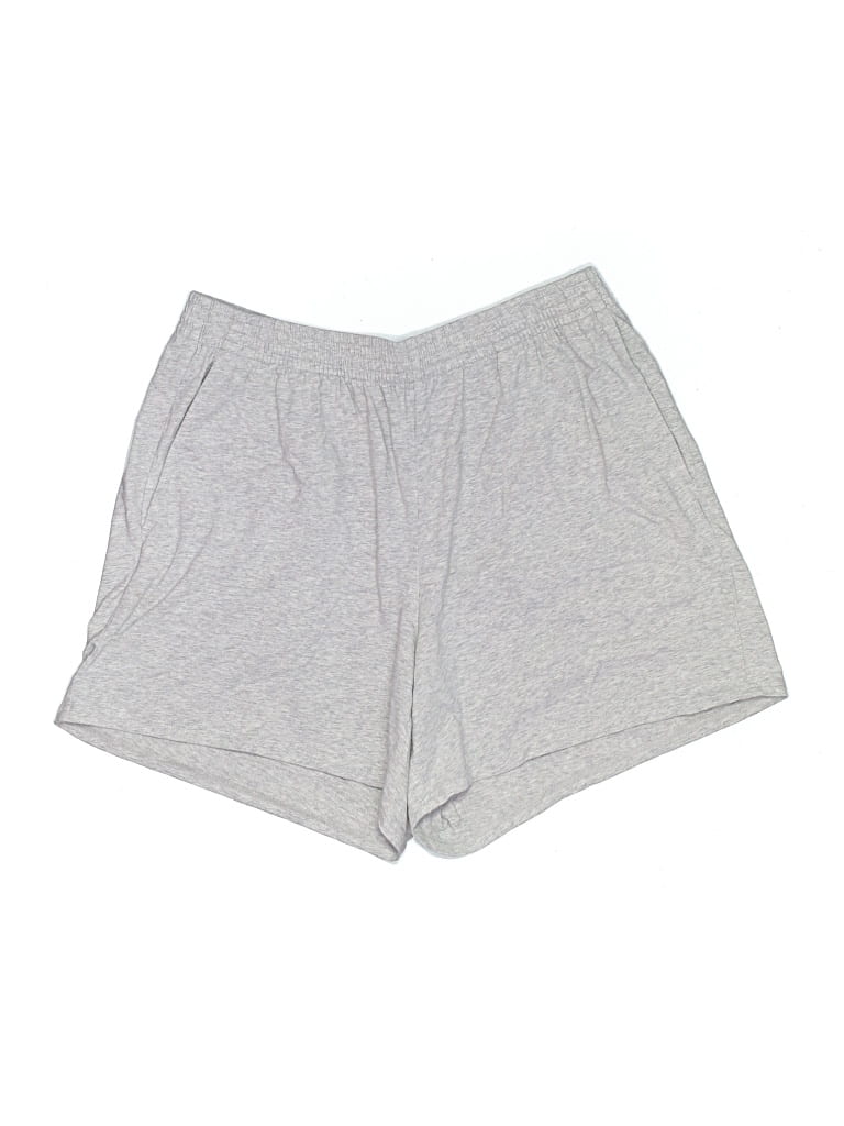 Pre-owned Skims Athletic Shorts In Gray