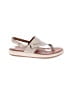 SoftWalk 100% Leather Ivory Sandals Size 9 (narrow) - photo 1