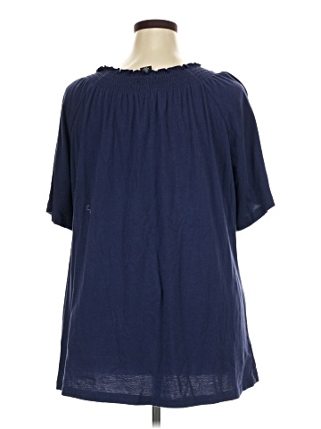 Ellos Short Sleeve Henley (view 2)