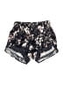 Athleta 100% Polyester Floral Blue Shorts Size XXS - photo 1