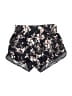 Athleta 100% Polyester Floral Blue Shorts Size XXS - photo 2