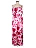 Betsey Johnson Floral Pink Jumpsuit Size 16 - photo 1
