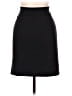 J.Jill Solid Black Casual Skirt Size Lg Petite - photo 2