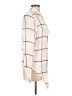 Thread & Supply 100% Rayon Tweed Ivory Long Sleeve Blouse Size L - photo 4