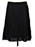 Mod-O-Doc Solid Black Casual Skirt Size Lg (3) - photo 1