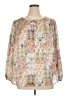 Chenault 100% Polyester Ivory 3/4 Sleeve Blouse Size 1X - photo 1