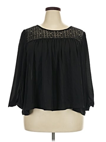 Gap Outlet 3/4 Sleeve Blouse (view 1)