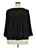 Gap Outlet 100% Polyester Black 3/4 Sleeve Blouse Size XXL - photo 2