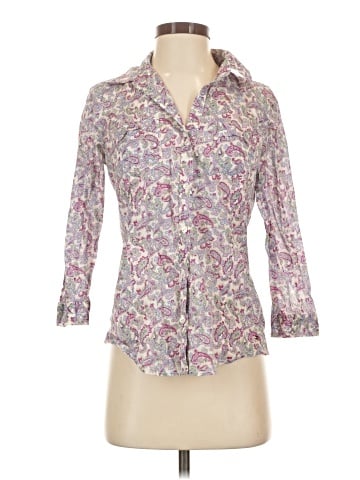 Tommy Hilfiger 3/4 Sleeve Button-Down Shirt (view 1)