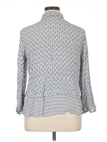 Habitat 3/4 Sleeve Button-Down Shirt (view 2)