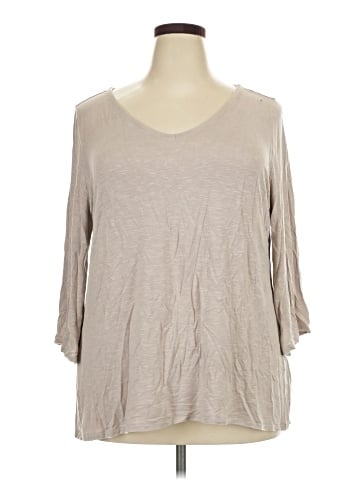 Soft Surroundings 3/4 Sleeve T-Shirt (view 1)