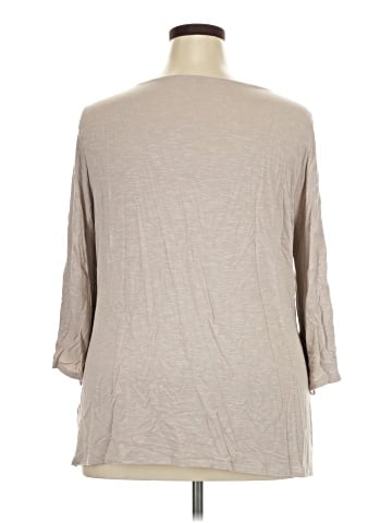 Soft Surroundings 3/4 Sleeve T-Shirt (view 2)