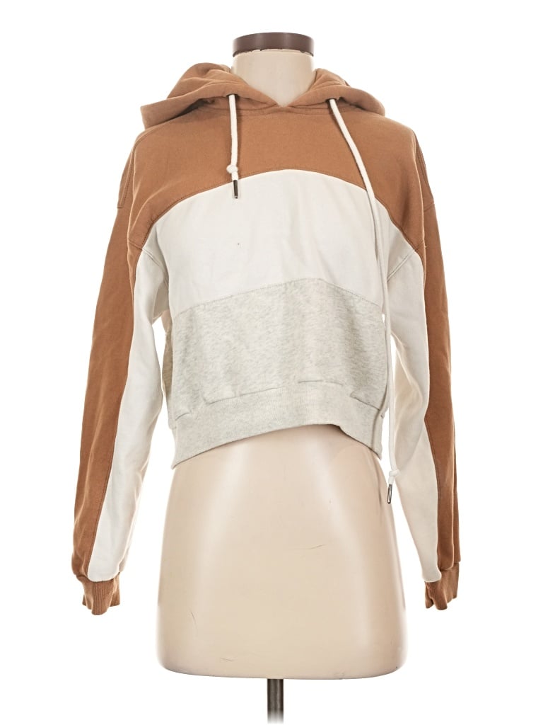 Pre-owned Abercrombie & Fitch Sweatshirt In Tan