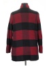 ModCloth 100% Cotton Plaid Red Cardigan Size 1X - photo 2