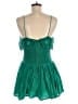 New Romantics Green Blue Romper Size M - photo 2