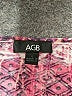 AGB Pink Short Sleeve Blouse Size L - photo 7