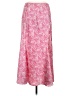 J.Crew 100% Polyester Paisley Pink Casual Skirt Size M - photo 2