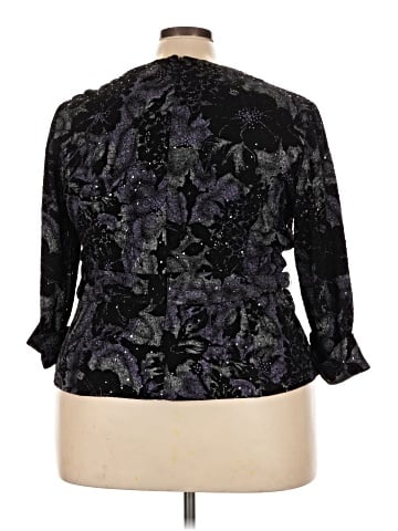 Alex Evenings 3/4 Sleeve Blouse (view 2)