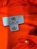 CeCe 100% Polyester Orange Long Sleeve Blouse Size M - photo 7