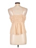 Robert Rodriguez 100% Polyester Tan Sleeveless Blouse Size XL - photo 2