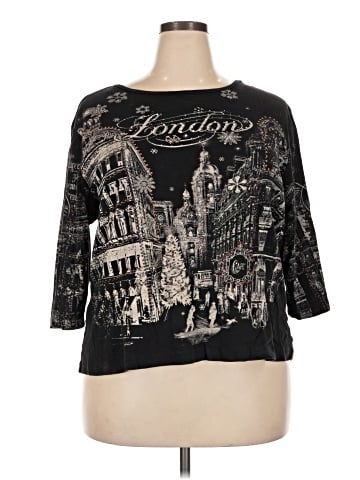 Cj Banks 3/4 Sleeve Top (view 1)