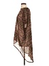 Audrey 3+1 100% Polyester Brown Kimono Size L - photo 5