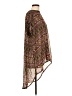 Audrey 3+1 100% Polyester Brown Kimono Size L - photo 4