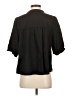 Risen Black 3/4 Sleeve Button-Down Shirt Size S - photo 2